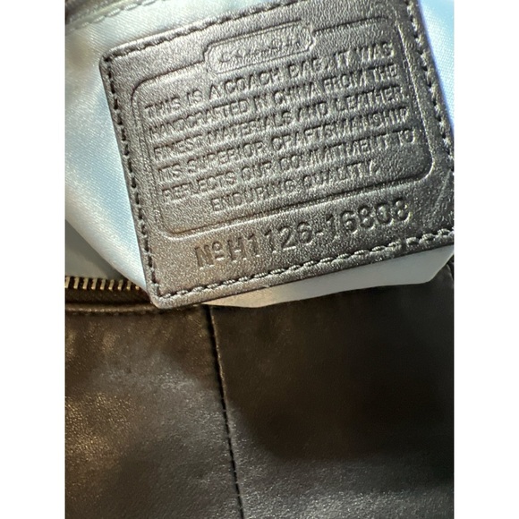 Black Leather Shoulder Bag - Picture 7 of 7